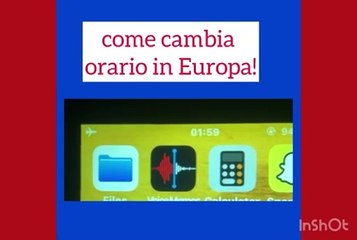 time change ...last sunday of march