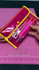 DIY Clear Pouch- A Quick and Easy Organizational Solution