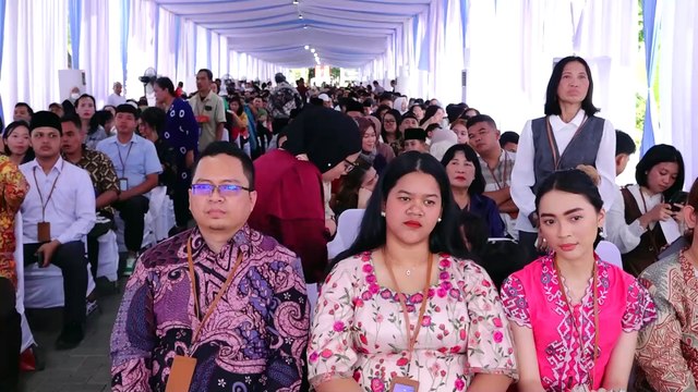 Merasakan Lebih Dekat Euforia Open House Lebaran Idulfitri Perdana Presiden Prabowo di Istana Negara