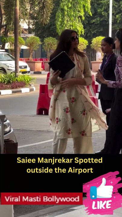 Saiee Manjrekar captivates with her morning spirit spreading sunshine Viral Masti Bollywood