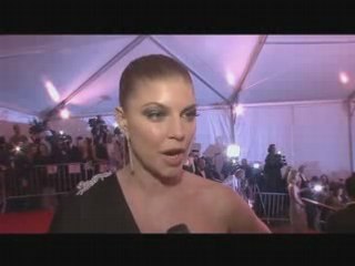 Fergie entrevista interview  MET Gala