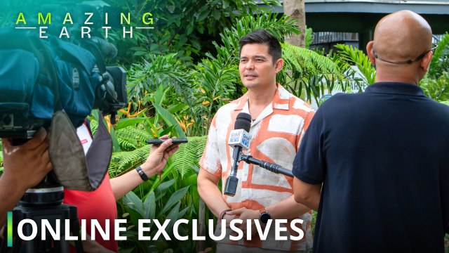 Amazing Earth: Episode 350 behind the scenes with Dingdong Dantes (Online Exclusives)