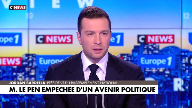 Jordan Bardella : «Il s'agit d'une négation pure et simple de l'État de droit»