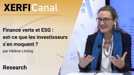 Finance verte et ESG : est-ce que les investisseurs s’en moquent ? [Hélène Löning]