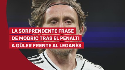 Modric, tras el polémico penalti a Güler: "¿Eso es penalti?"