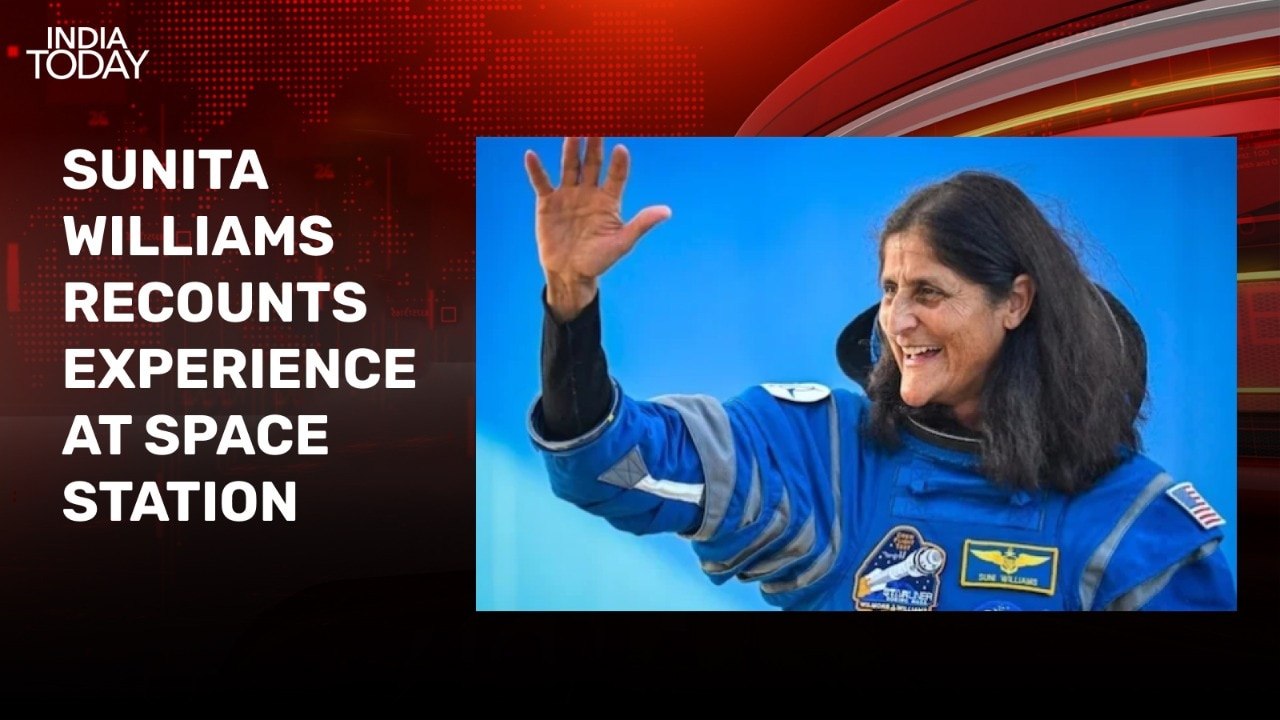 Ate packaged, freeze-dried food: Sunita Williams shares experience at space station