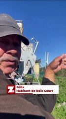 Félix a entendu cette nuit le vacarme de l'éboulement