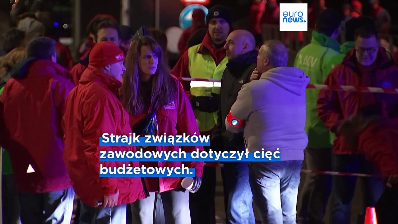 Strajki w Belgii zakłócają transport i usługi publiczne