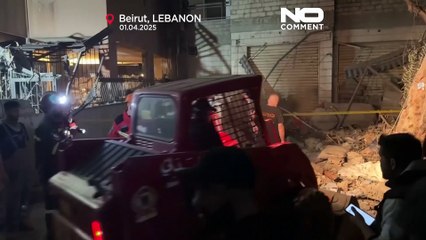 Une frappe israélienne touche la banlieue de Beyrouth, tuant au moins trois personnes