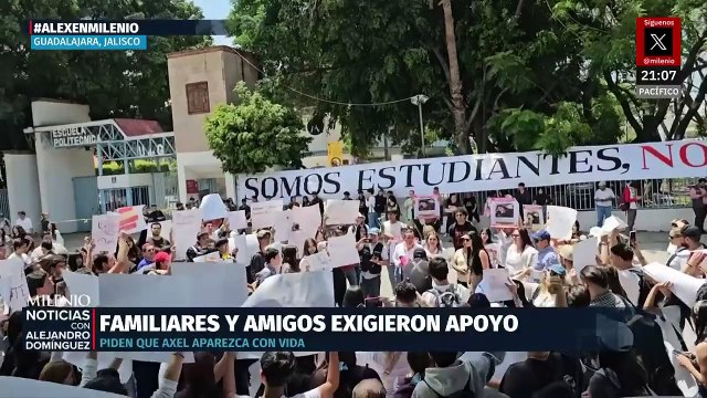 Estudiante de la UDG, Axel Ríos, desaparece en Jalisco; van 23 estudiantes desaparecidos