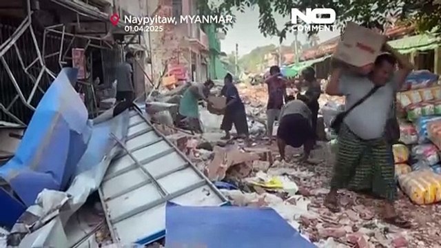 Hopes fading for more survivors in Myanmar's devastating earthquake