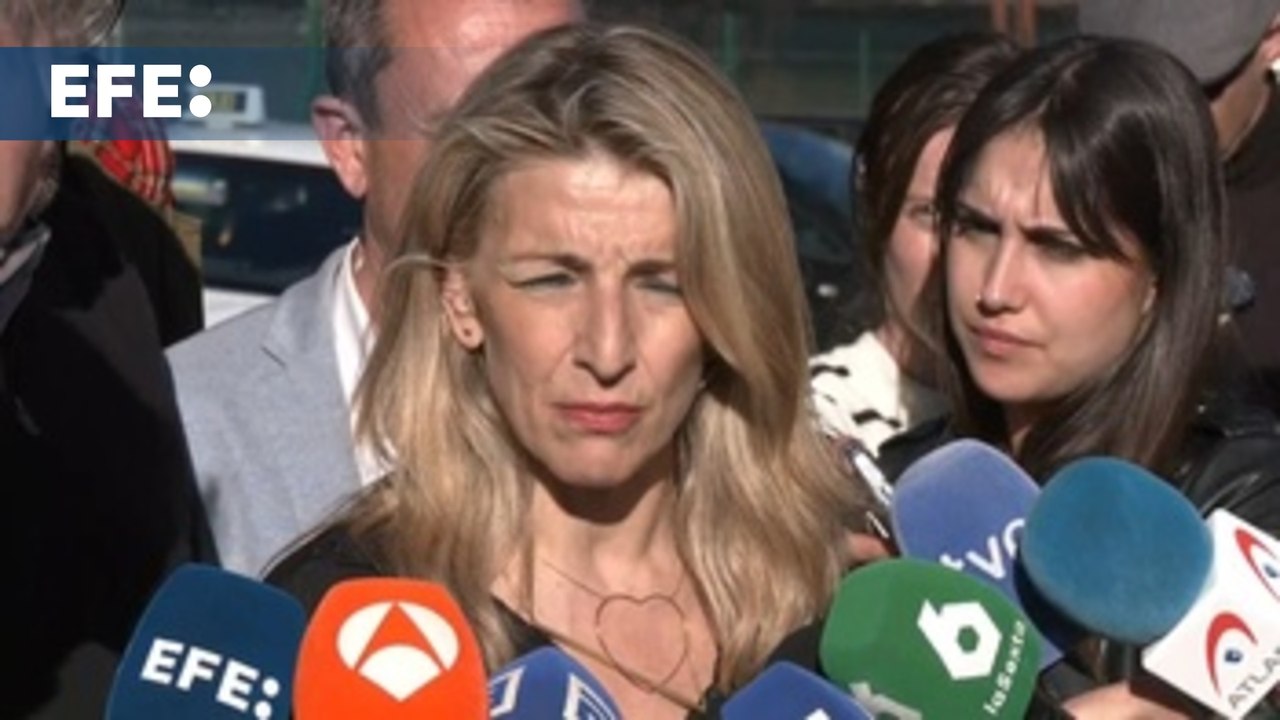 Yolanda Díaz afirma que se depurarán responsabilidades por el accidente minero en Cerredo (Asturias)