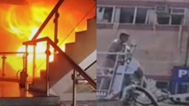 Noida Fire: आग की लपटों में घिरा शॉपिंग कॉम्पलेक्स