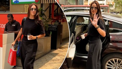 Serbian Model Nataša Stanković Clicked Post Her Sporty Workout Session In Mumbai | India