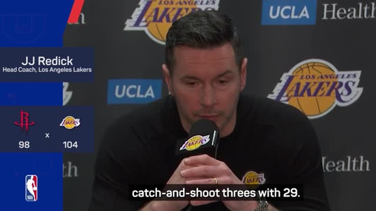 Lakers 'emptied the tank' in hard-fought Houston win - Redick