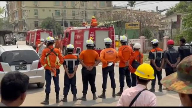 In Myanmar un minuto di silenzio per le vittime del devastante sisma