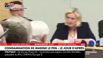 Marine le pen a annoncé hier soir, sur bfm tv, qu elle ne serait pas candidate en 2027 si elle était condamnée à porter un bracelet électronique par la justice