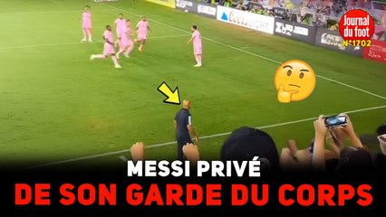 Le garde du corps de Lionel MESSI, Yassin Cheuko, interdit de terrain
