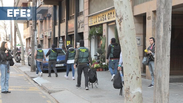 Operación contra el terrorismo yihadista en el centro de Barcelona