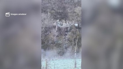 Éboulement sur la RN86 : la route fermée par précaution à Durbuy