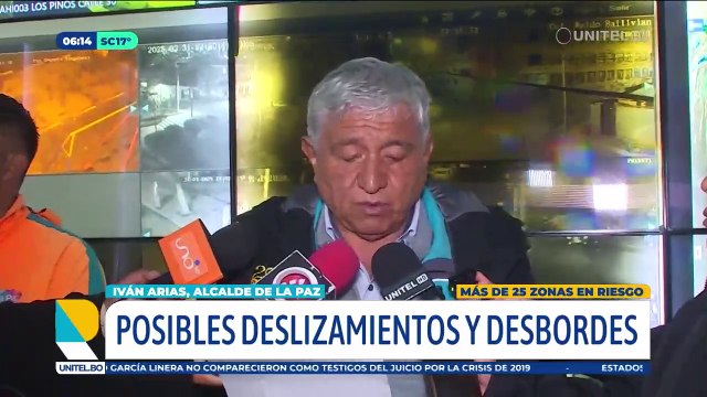 Alerta en 30 barrios de La Paz por posibles afectaciones debido a “lluvias moderadas a fuertes”