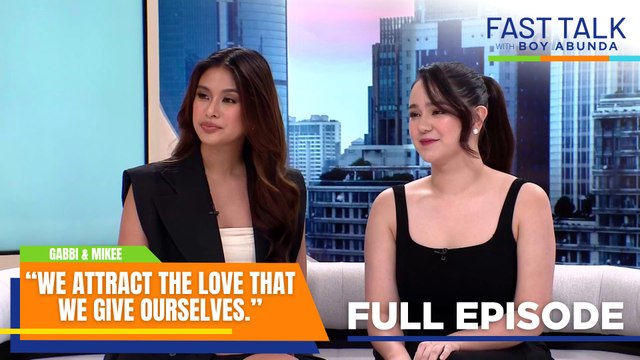 Fast Talk with Boy Abunda: Gabbi Garcia at Mikee Quintos, may love life updates! (Full Episode 566)
