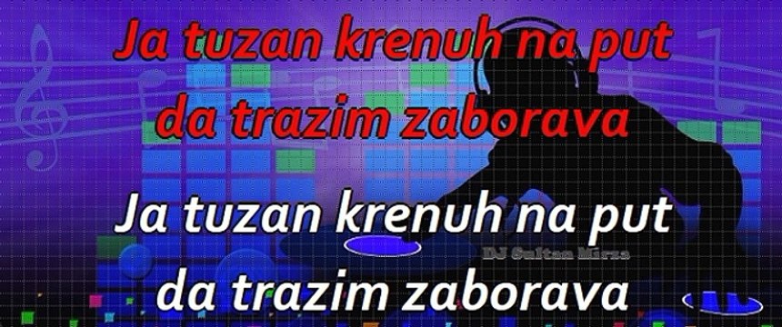 Ne čekaj, majko sina - Šaban Šaulić (uživo karaoke)