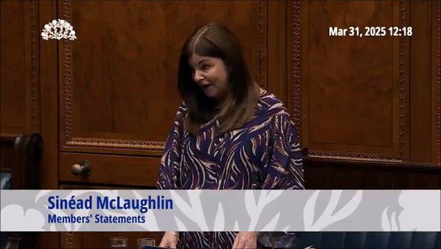 Sinéad McLaughlin has claimed Derry has for years been treated as ‘second class when it comes to rail services’.