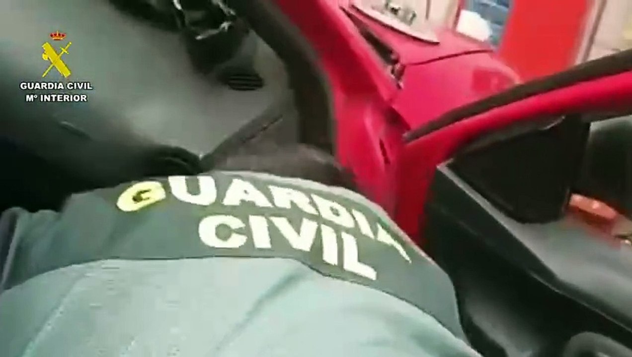 Detenidos en la carretera