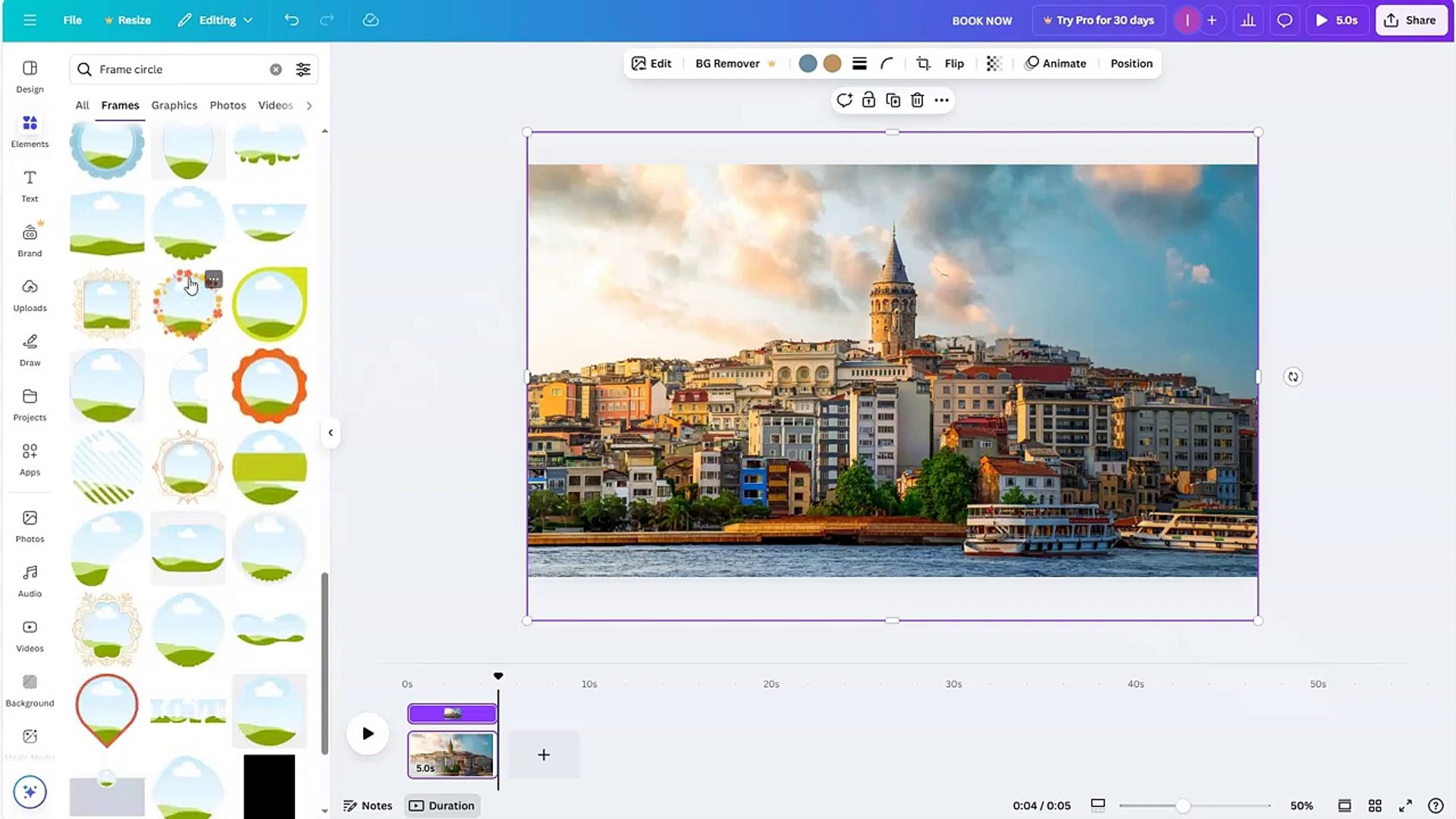 How To Create Rotating Animation in Canva l easy canva l Canva Tutorial (1)