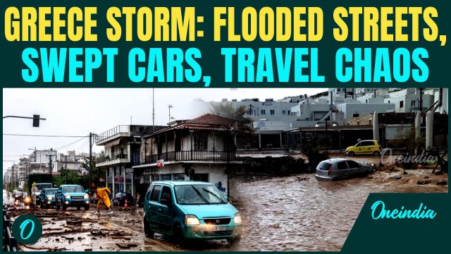 Greece Storm: Storms & Floods Paralyze Greek Islands, Travel Ban & Flight Cancellations Worsen Chaos
