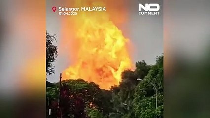Incendio di un gasdotto vicino a Kuala Lumpur: oltre 100 feriti