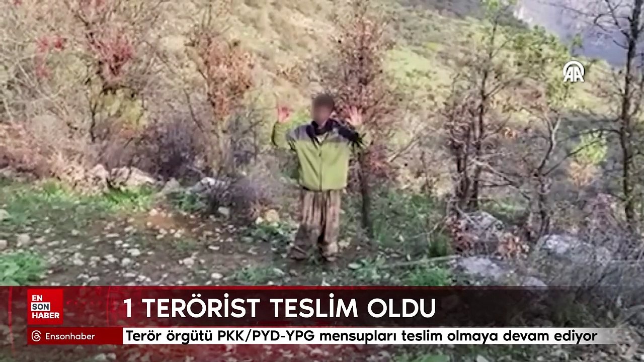 Terör örgütü PKK/PYD-YPG mensupları teslim olmaya devam ediyor