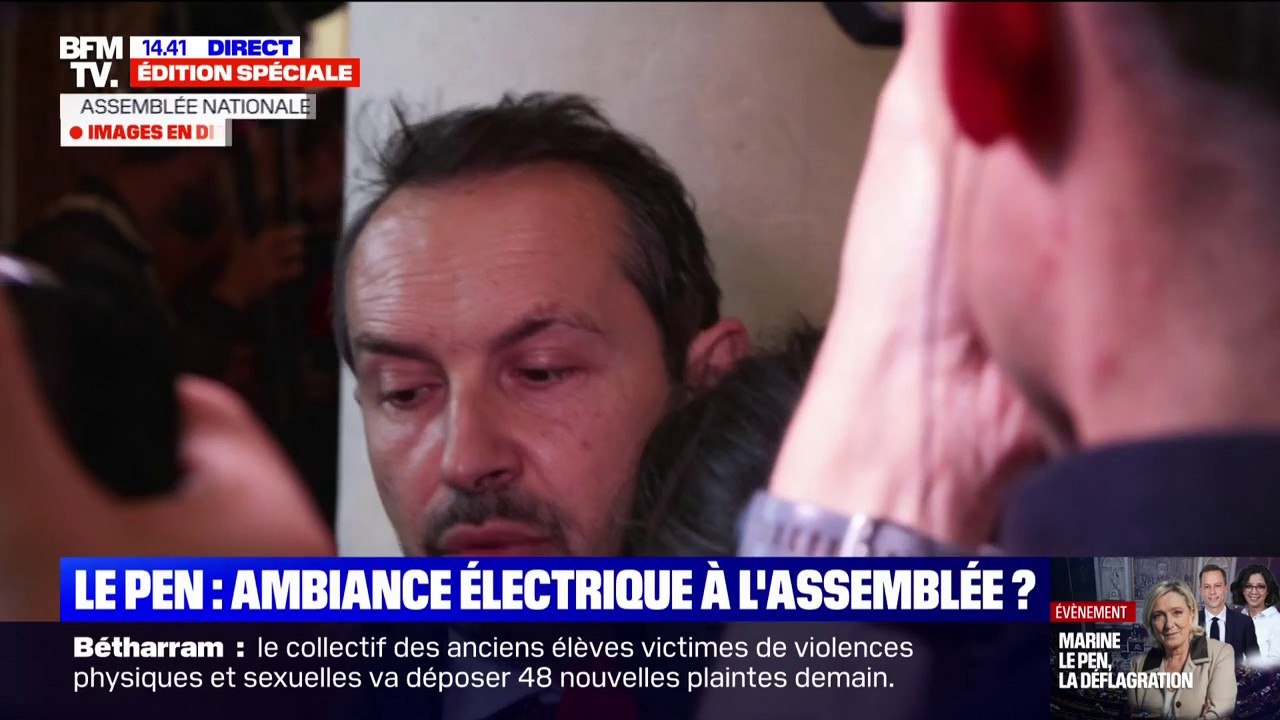 Marine Le Pen inéligible: "La classe politique a intérêt à ce que ce sujet soit purgé avant l'élection présidentielle", assure Sébastien Chenu (RN)