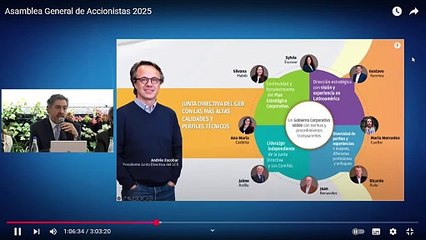 Junta Directiva GEB perfiles