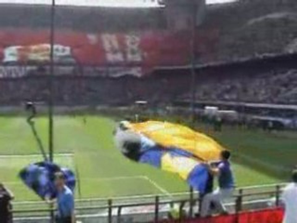 Tifo milan inter derby 2008 san siro
