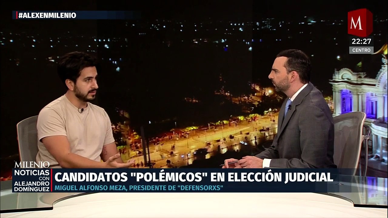 Miguel Alfonso Meza alerta sobre vínculos criminales en elecciones judiciales