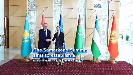 Diversifying from Russia and China main goal as EU and Central Asia meet