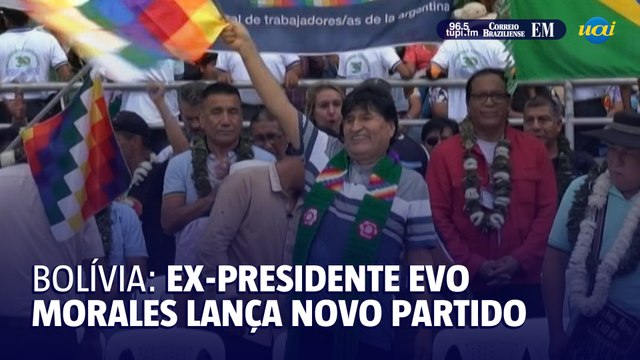 Evo Pueblo o novo partido do ex-presidente boliviano Evo Morales