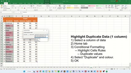 EASY Ways to Find and Remove Duplicates in Excel - Excel Tips and Tricks