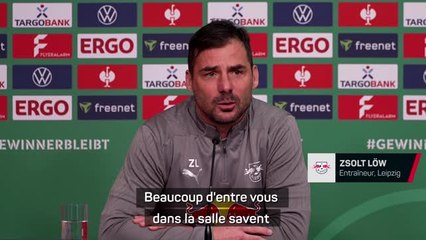 Leipzig - Zsolt Löw : "Rose ? Notre amitié peut survivre à ça"