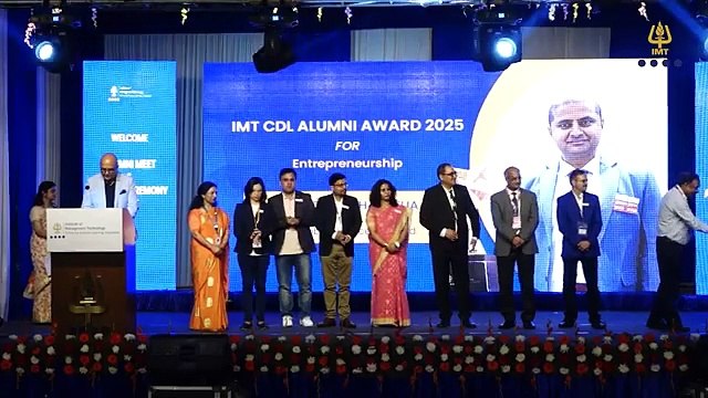 Entrepreneurial Journey of IMT CDL Alumni Mr Honey Charnalia Founder & Business Leader at Riu Global Services Pvt Ltd. Mr. Charnalia was recognized at IMT CDL Alumni Meet and Excellence Awards 2025 for his achievements as an Entrepreneur.