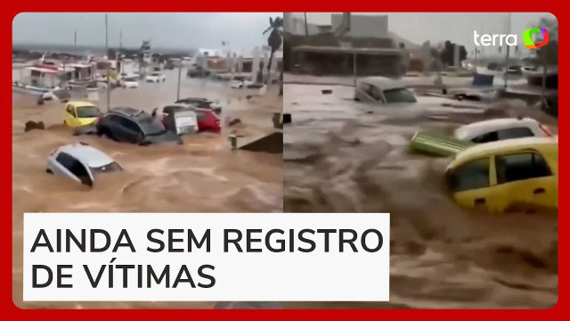 Chuvas fortes provocam enchentes nas ilhas gregas de Paros e Mykonos