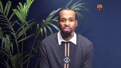 Kevin Punter celebra su renovación por el Barça