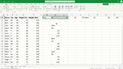 WRAPCOLS and WRAPROWS Functions in Excel