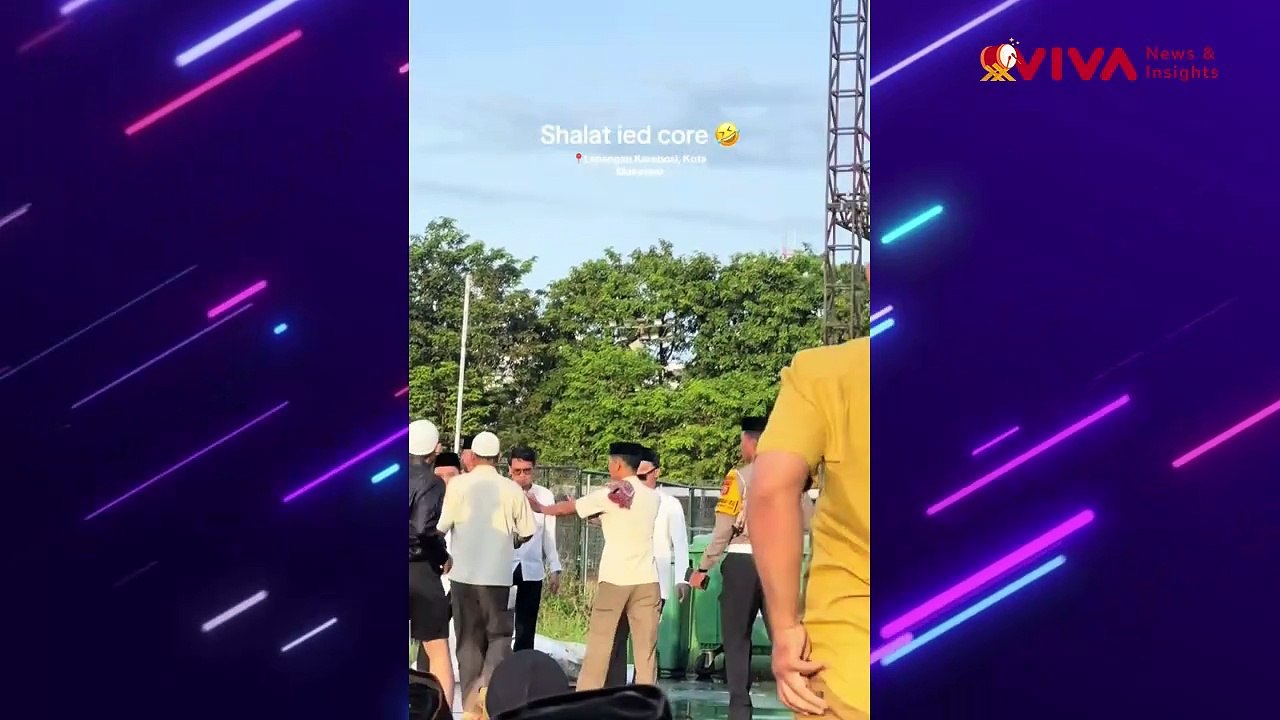 Saat Lebaran, Dua Pria Nyaris Adu Jotos Jelang...