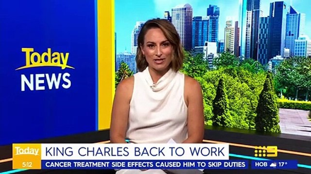 Le roi Charles III a repris ses activités officielles après une pause de trois jours pour se remettre des effets secondaires de son traitement contre le cancer