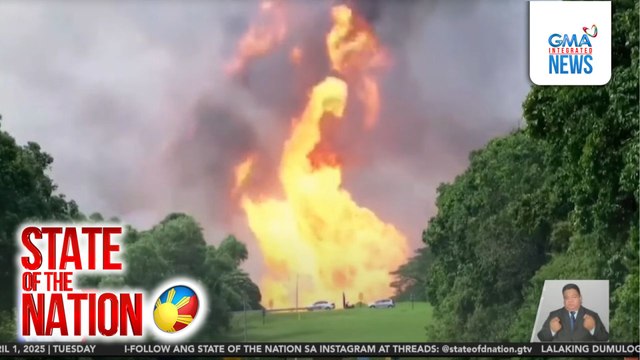 145 sugatan sa sunog dahil sa tumagas na pipeline ng state-owned gas company | SONA