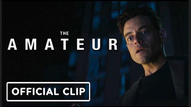 The Amateur | 'Go Towards the Stairwell' Clip - Rami Malek, Laurence Fishburne