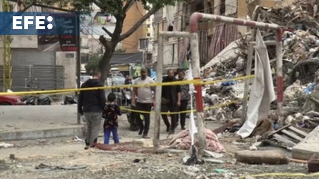 Mueren al menos cuatro personas tras el bombardeo israelí en los suburbios de Beirut